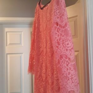 Formal gown tea length